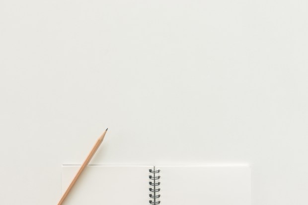Minimal work space - Creative flat lay photo of workspace desk w